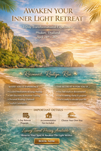 Load image into Gallery viewer, Awaken Your Inner Light Retreat ...3 Day Transformational Experience in Phuket, Thailand (April 24–26)2026
